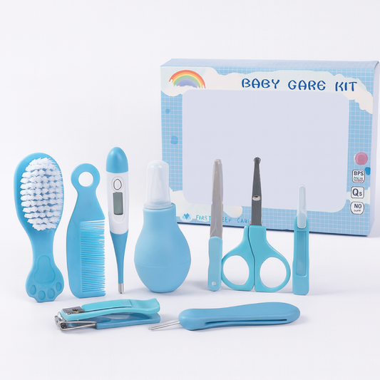 Baby Care Kit – 8 in 1 Newborn Grooming & Healthcare Set (BPA-Free, Safe for Infants)