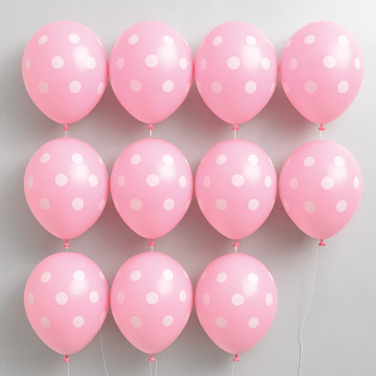 Title: Red & Pink Latex Balloon Set – Party & Celebration Decoration Pack