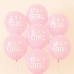 It’s a Girl Balloon Decoration Set – Baby Shower & Welcome Party Kit
