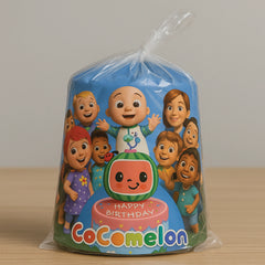 CoComelon Birthday Theme Paper Cup Set – Party Essential for Kids