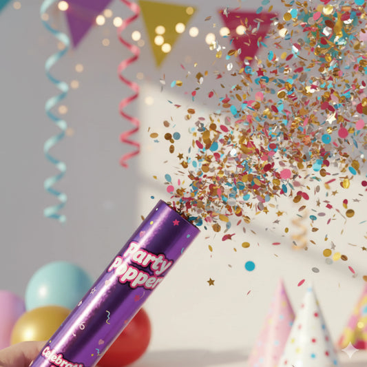 Celebration Fun Party Popper – Confetti Blast for Birthdays & Events