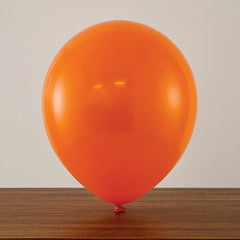 Orange Party Balloons  Pack of 25 Latex Balloons