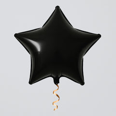 Black & Silver Balloon Set – 9 Pcs Party Decoration Combo