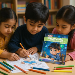 Talent Drawing and Colouring Book – Step A (Age 3+) (Copy)