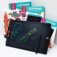 LCD Writing Tablet – Small, Medium & Large | Kids Drawing & Learning Pad