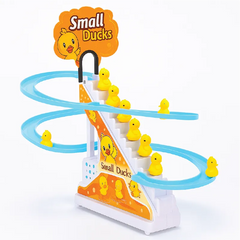 Small Duck Slide Toy with Music &amp; Lights – Fun Climbing & Sliding Track Play Set for Kids (Age 3+)
