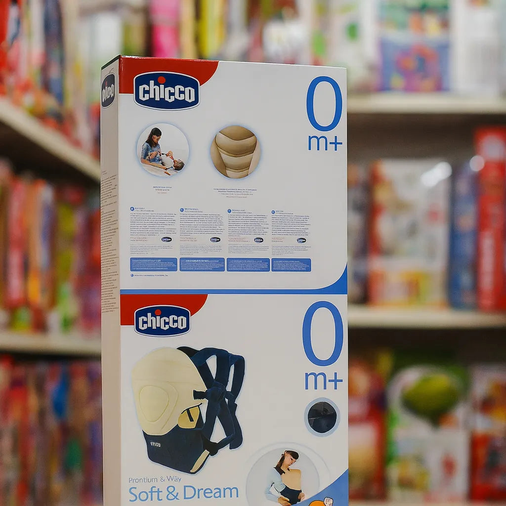 Chicco Soft & Dream Baby Carrier – 3-Way Adjustable Newborn Carrier