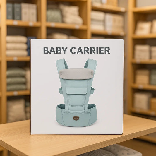 Premium Adjustable Baby Carrier – Ergonomic, Breathable & Comfortable for All-Day Use