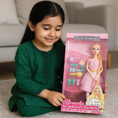Beauty Doll with Long Hair & Hair Accessories – Wonderful Fairy Tale World
