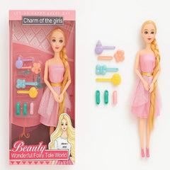 Beauty Doll with Long Hair & Hair Accessories – Wonderful Fairy Tale World