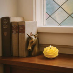 Floral & Seashell Candle Set  Elegant Scented Décor Collection