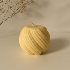 Aromatherapy Soy Candle in Matte Blue Jar  Dried Petals Edition