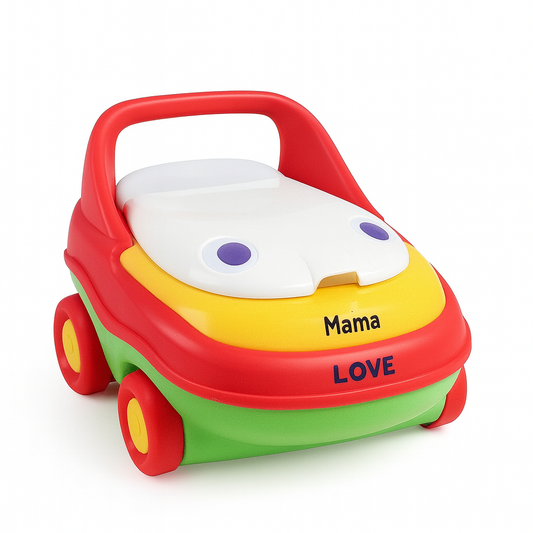 Mama Love 3-in-1 Baby Potty Trainer – Convertible Car Design with Removable Seat