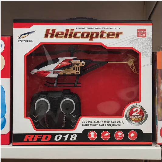RFD-018 Remote Control Helicopter – 2 Channel Aviation Model (Medium Size)
