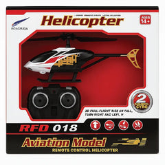 RFD-018 Remote Control Helicopter – 2 Channel Aviation Model (Medium Size)