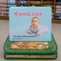 Cozy Teddy Family Baby Blanket  Soft, Colorful & Warm