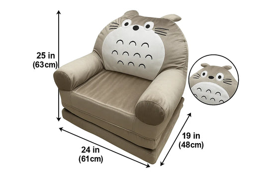 Kids Totoro Sofa Chair  Soft, Cuddly & Comfortable (2+ Years)