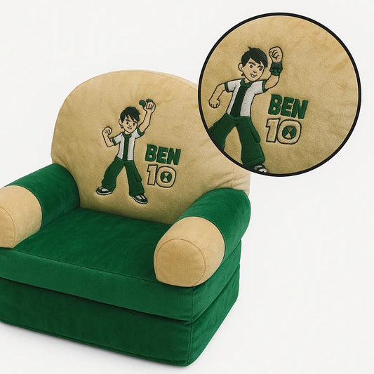 Kids Ben 10 Sofa Chair – Soft, Cool & Comfortable (2+ Years)