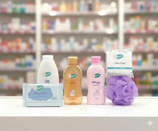 MAQ Complete Baby Care Gift Set  Gentle Daily Essentials for Newborns