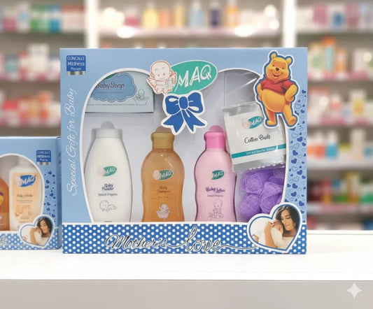 MAQ Complete Baby Care Gift Set  Gentle Daily Essentials for Newborns