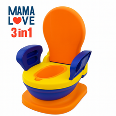 Mama Love 3-in-1 Baby Potty Seat – Multi-Purpose Commode Training Set
