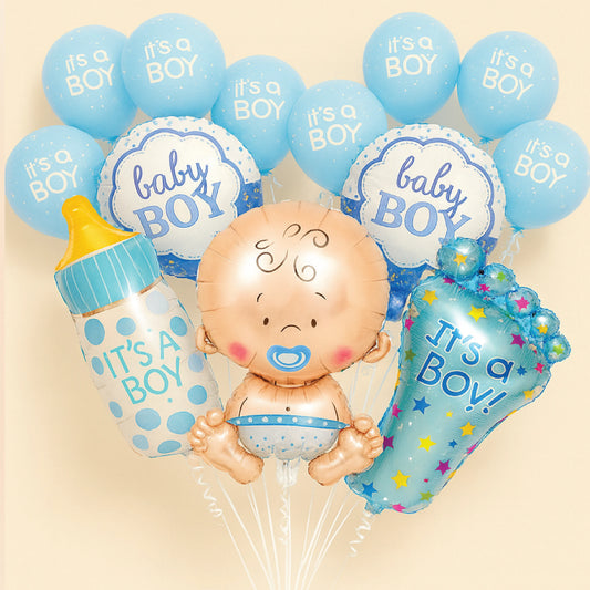 It’s a Boy Balloon Decoration Set – Baby Shower & Welcome Party Kit
