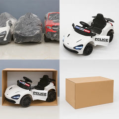 Kids Mercedes Electric Ride-On Car – 12V Battery Powered with Remote, Music & LED Lights