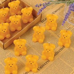 Adorable Teddy Bear Candles – 2 Pack Set 🧸