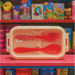 Kids Lunch Box with Spoon & Fork – Leakproof Food Storage Container (Portable & Durable)