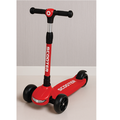 Kids 3-Wheel LED Scooter – Adjustable Height & Car Design Ride  3–8 years