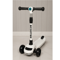 Kids 3-Wheel LED Scooter – Adjustable Height & Car Design Ride  3–8 years