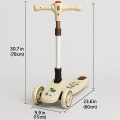 Mini Balance Kids Scooter  3-Wheel Beginner Ride for Toddlers