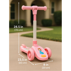 Mini Balance Kids Scooter  3-Wheel Beginner Ride for Toddlers