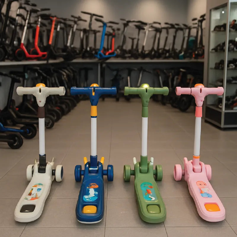Mini Balance Kids Scooter  3-Wheel Beginner Ride for Toddlers