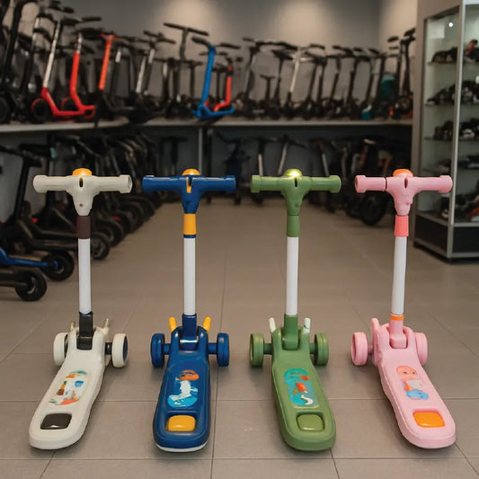 Mini Balance Kids Scooter  3-Wheel Beginner Ride for Toddlers