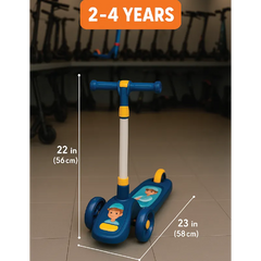 Mini Balance Kids Scooter  3-Wheel Beginner Ride for Toddlers