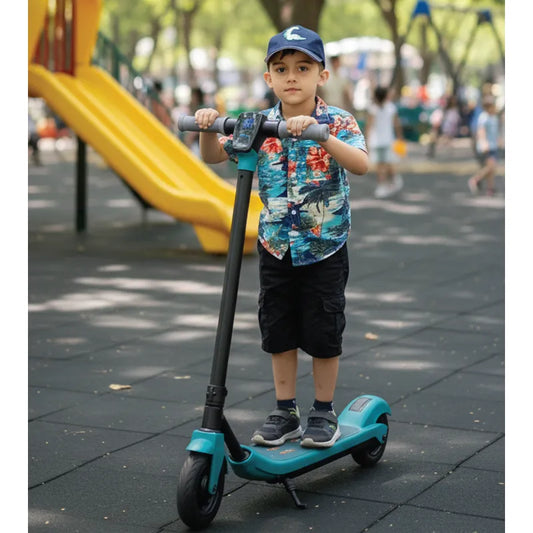 Electric Kids Scooter with Digital Display  24V Battery, 14 Km/h Speed