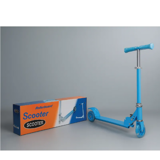 Lightweight Foldable Kids Scooter  Adjustable Handlebar, 2-Wheel Ride