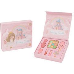 Fantasy Castle Makeup Toy Set for Girls – Princess Cosmetic Play Kit