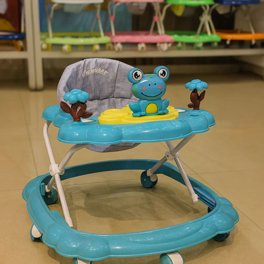 Frog Baby Walker – For 6–18 Months