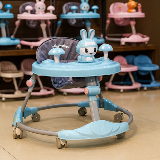 Baby Walker with Rabbit Toy For 6–18 Months