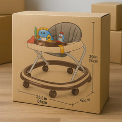 Baby Walker with Play Tray & Toys  For 6–18 Months