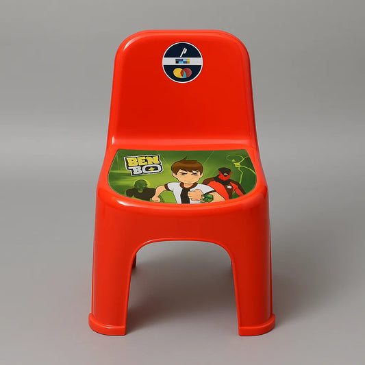 Kids Cartoon Plastic Chairs  Colorful & Durable Seating for Toddlers
