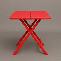 Kids Red Folding Table & Chair Set  Compact, Sturdy & Stylish