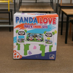Kids Panda Table & Chair Set  Cute and Durable Learning Furniture