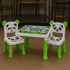 Kids Panda Table & Chair Set  Cute and Durable Learning Furniture