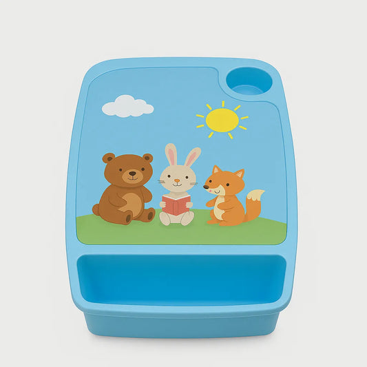 Kids Portable Study & Activity Lap Desk  Fun Cartoon Design