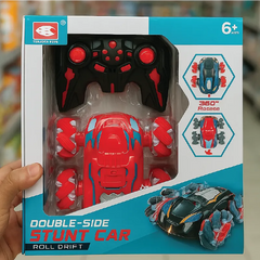 Double-Side RC Stunt Car – 360° Roll Drift Remote Control Car with LED Lights (6+ Years)