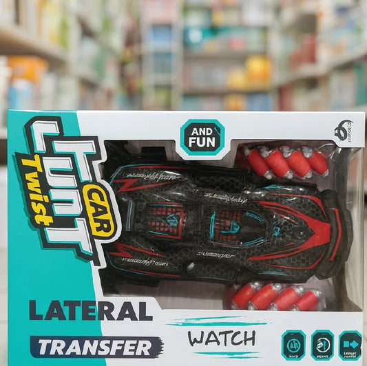 RC Stunt Twist Car – Remote Control Lateral Drift Car with Stunts & Lights (6+ Years)