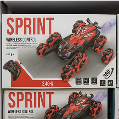SPRINT RC Stunt Car – 2.4GHz Wireless Remote Control Car with 360° Rotation & Drift (6+ Years)